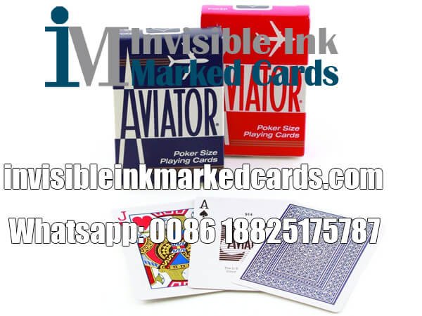 aviator invisible ink marked cards