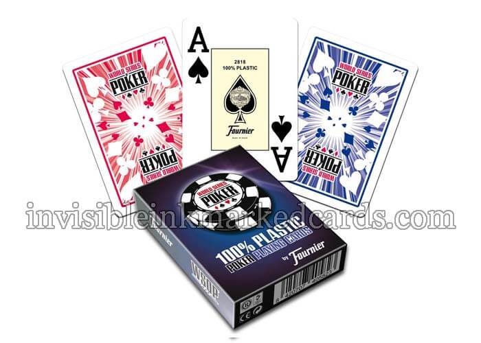 fournier wsop marked cards poker