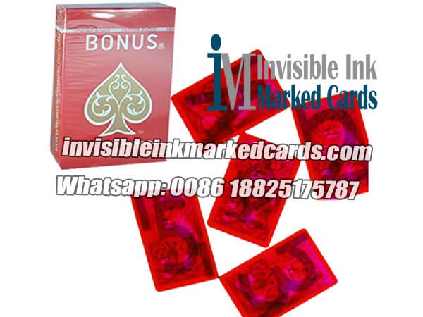 bonus invisible ink marked cards