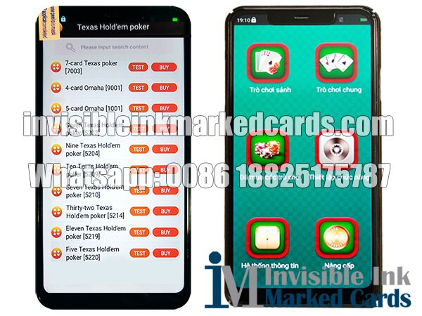 Texas Holdem and Omaha poker cheating phone