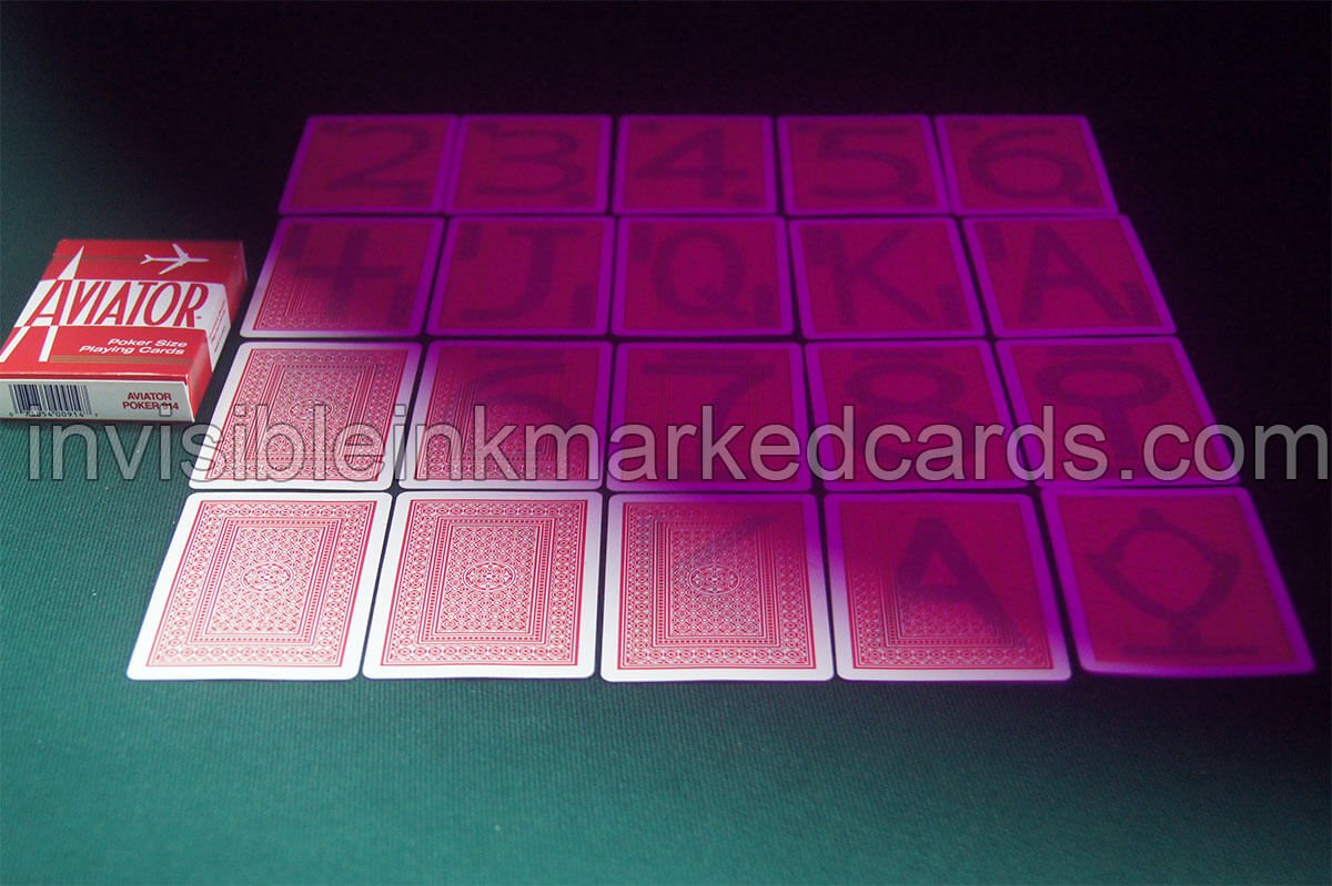 Aviator Luminous Marked Card Deck