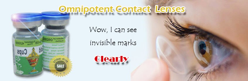 ir uv contact lenses